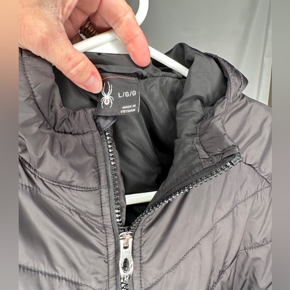 🕷️ Spyder Women's Quilted Jacket Size Large - Picture 4 of 6